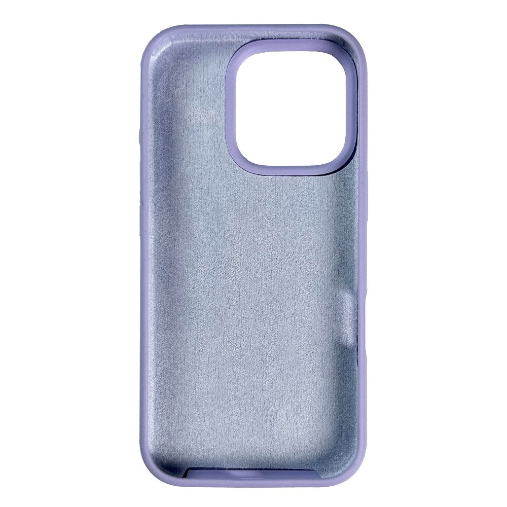 Nudient iPhone 16 Pro Base Silicone Deksel - Soft Purple