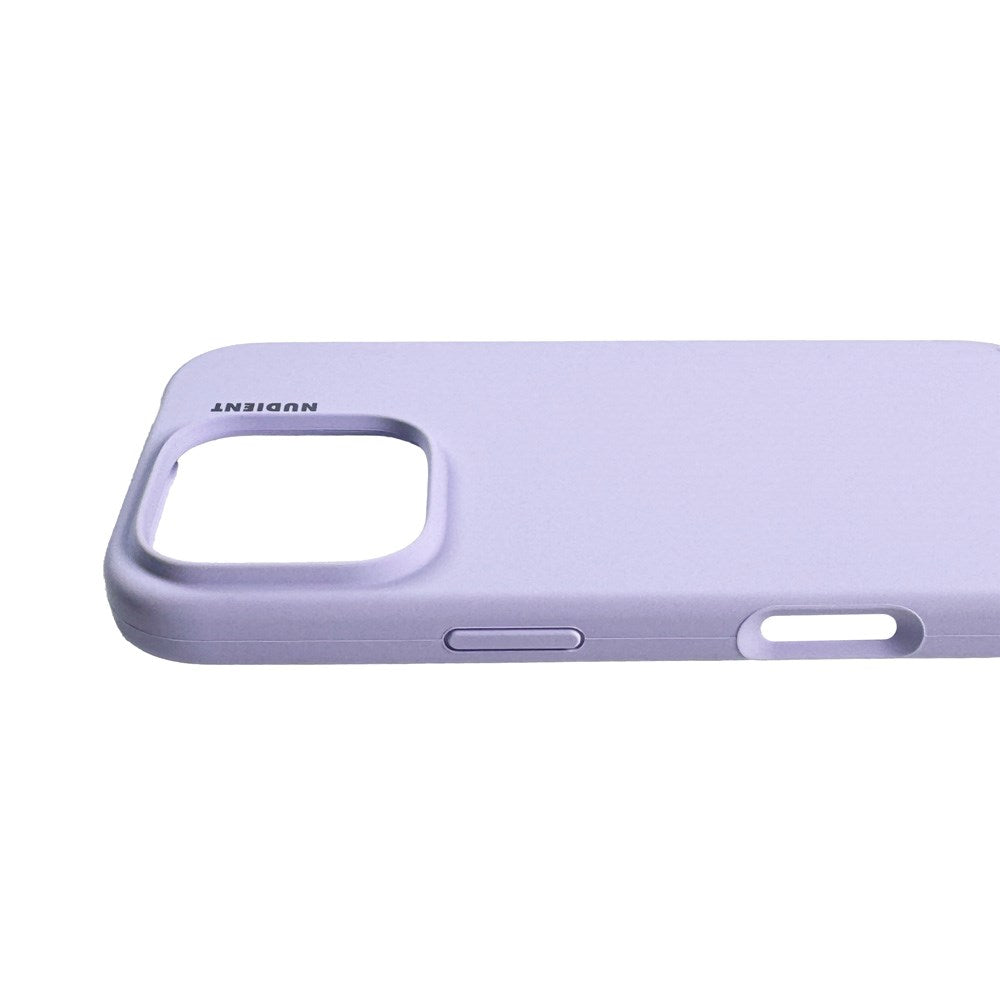 Nudient iPhone 16 Pro Base Silicone Deksel - Soft Purple