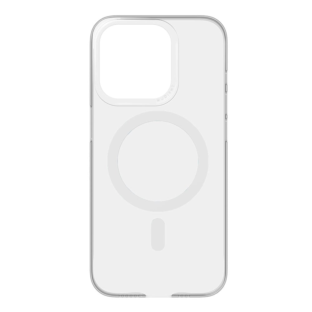 Nudient Thin Case iPhone 15 Deksel - MagSafe Kompatibel - Transparent