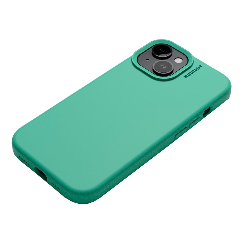 Nudient iPhone 15 Base Silicone Deksel - Mintgreen