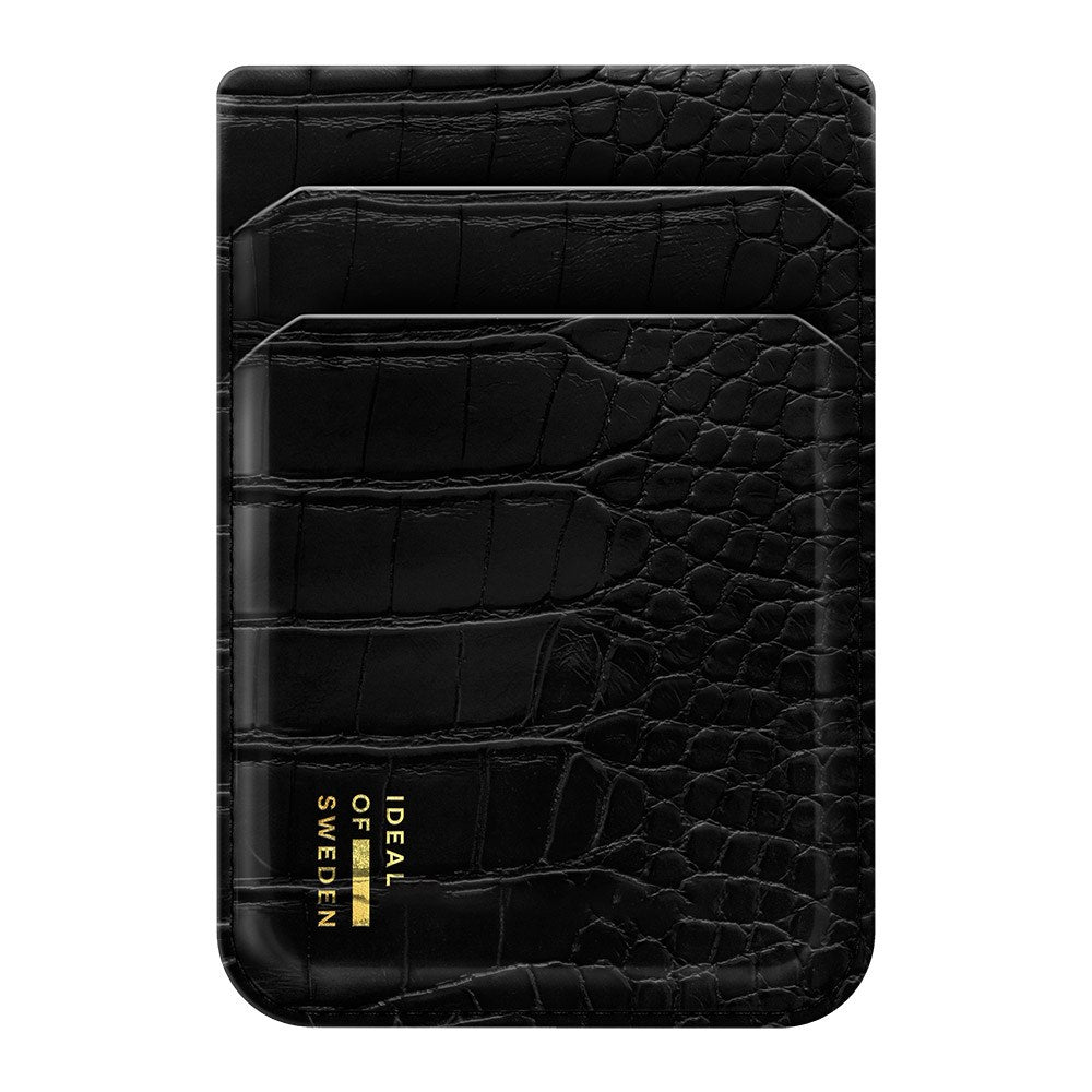 iDeal of Sweden Kunstskinn Kortholder - MagSafe Kompatibel - Black Croco