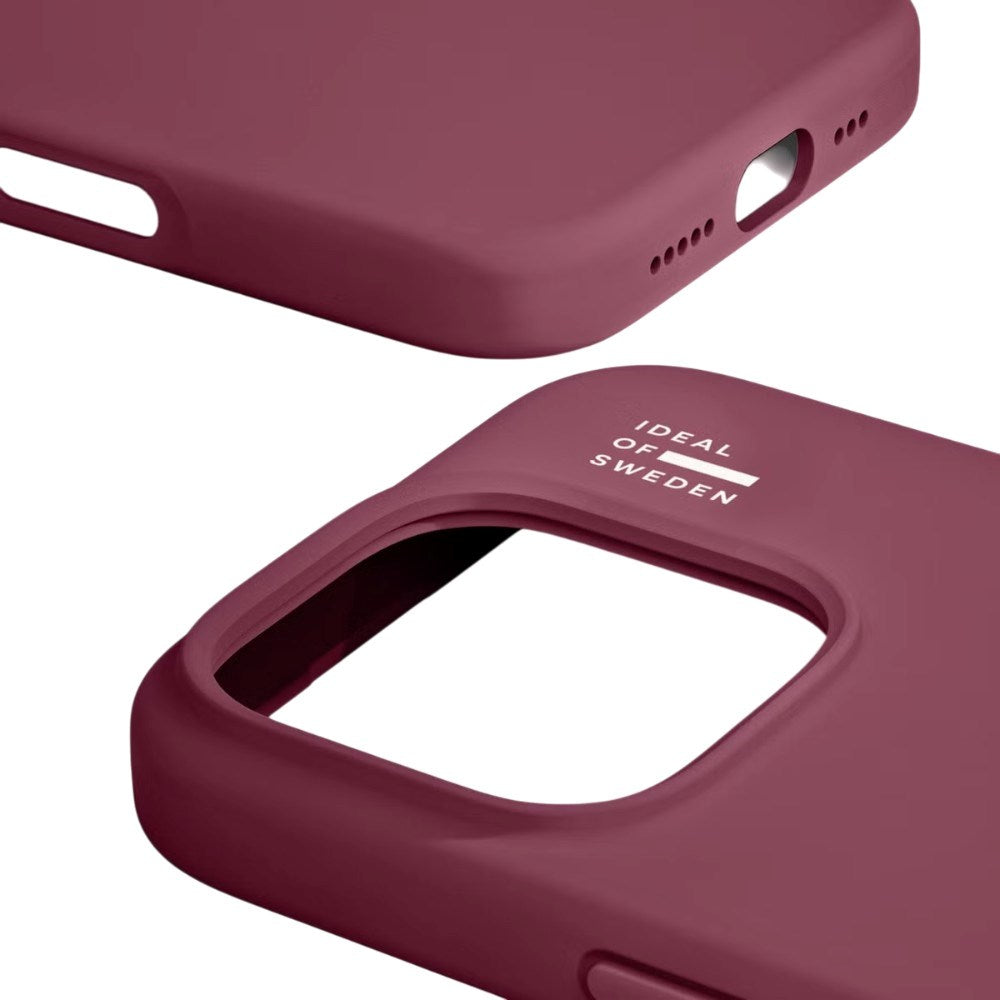 iPhone 16 Pro iDeal Of Sweden Silikon Deksel - MagSafe Kompatibel - Fine Wine