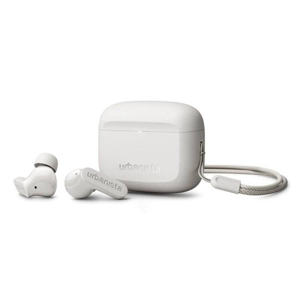 Urbanista Palo Alto True Wireless In-Ear Headset med Active Noise Cancelling - Cloud White