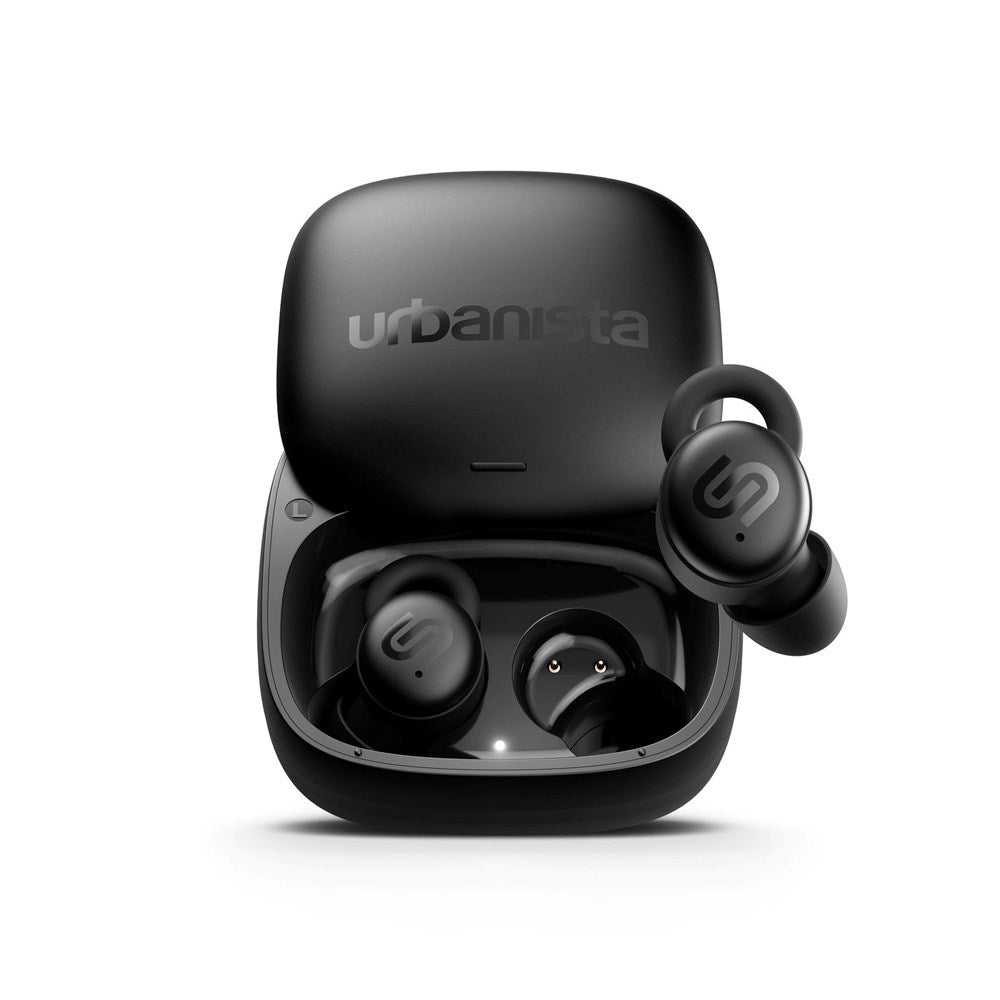Urbanista Porto True Wireless In-Ear Hodesett - Søvnvennlig Design - Midnight Black