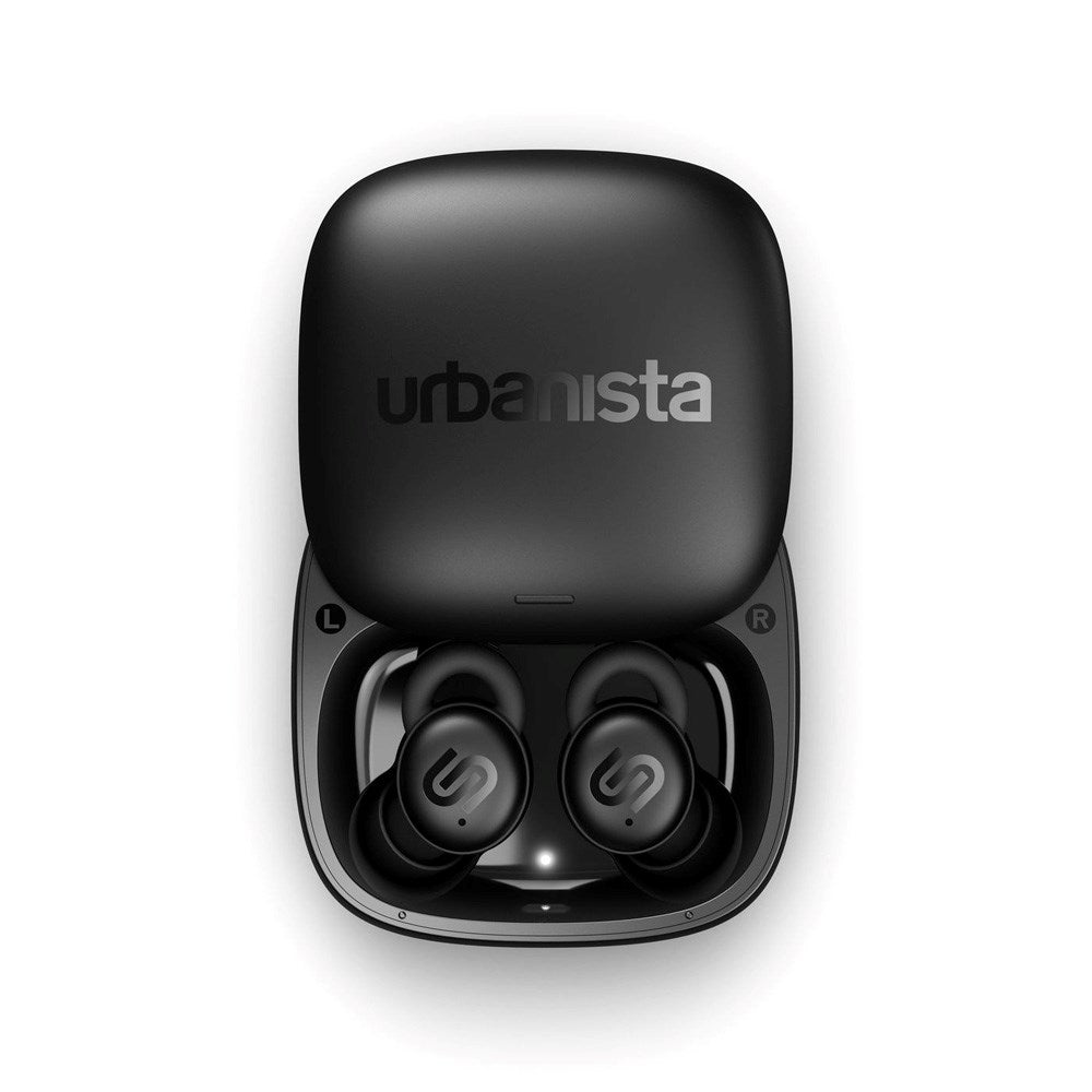 Urbanista Porto True Wireless In-Ear Hodesett - Søvnvennlig Design - Midnight Black