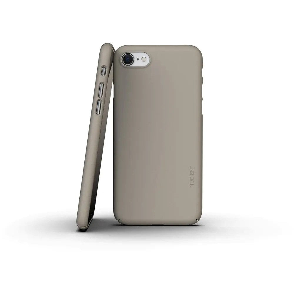 iPhone SE (2022 / 2020) / 8 / 7 Nudient Thin Case V3 Deksel - Clay Beige