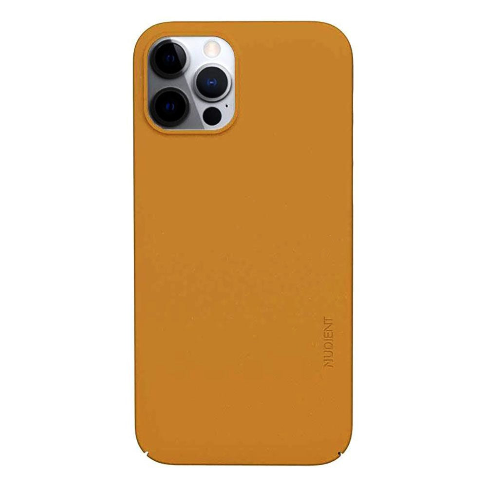 Nudient Thin Case V3 iPhone 12 / 12 Pro Deksel - Saffron Yellow