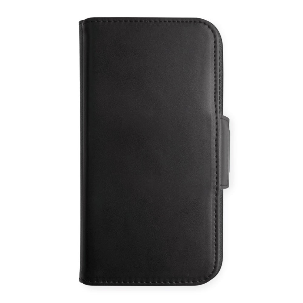 iPhone 12 / 12 Pro Key Nordfjord Slim Magnet Wallet Kunstskinn Flipdeksel - Svart
