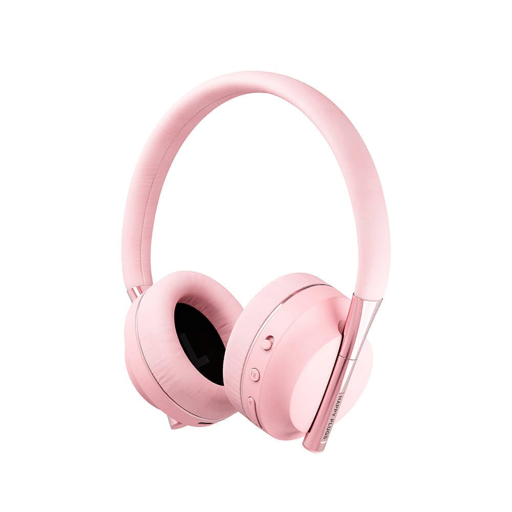 Happy Plugs Play Over-Ear Hodetelefoner - Rosa