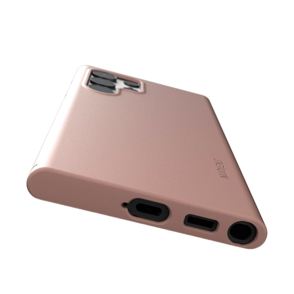 Nudient Thin Case V3 Samsung Galaxy S22 Ultra Deksel - Dusty Pink