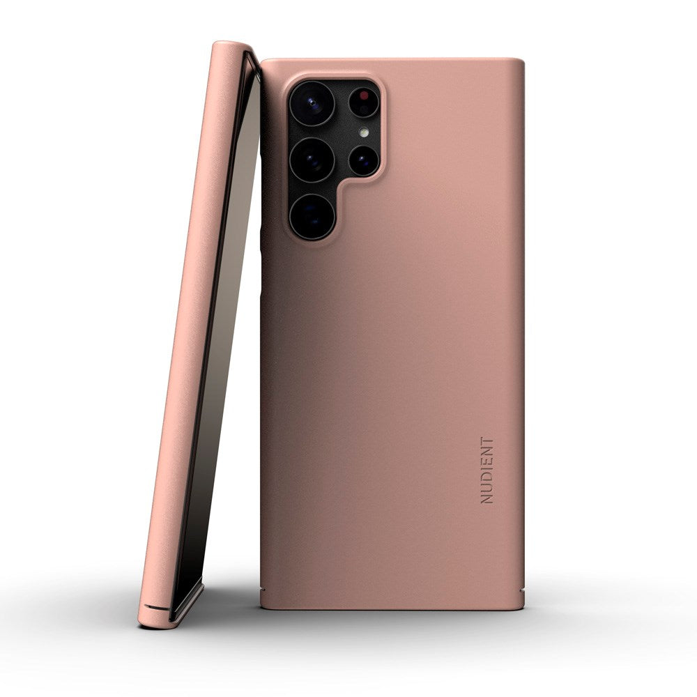 Nudient Thin Case V3 Samsung Galaxy S22 Ultra Deksel - Dusty Pink