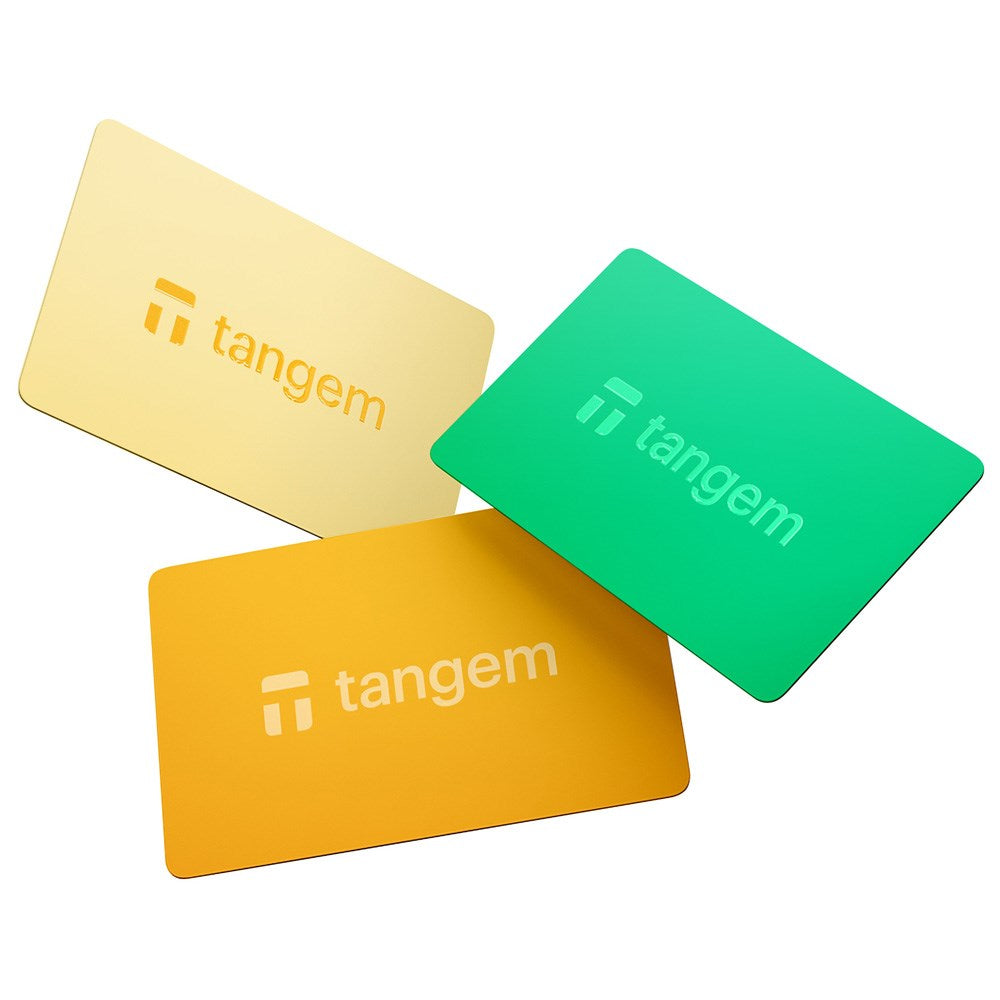 Tangem Wallet Card - 3 stk - Sun Drop