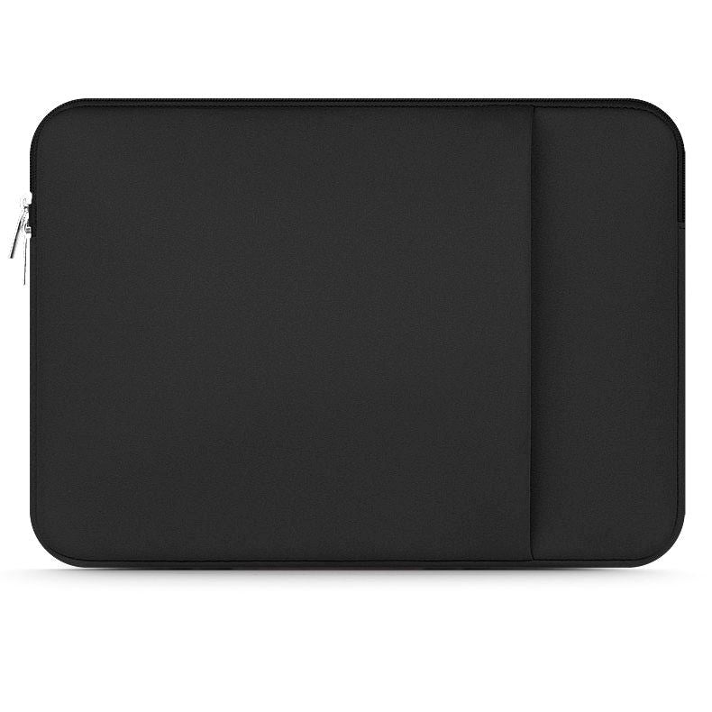 Tech-Protect MacBook / Laptop Neopren Sleeve 15-16" (37 x 26 cm) med Ekstra Lomme - Svart