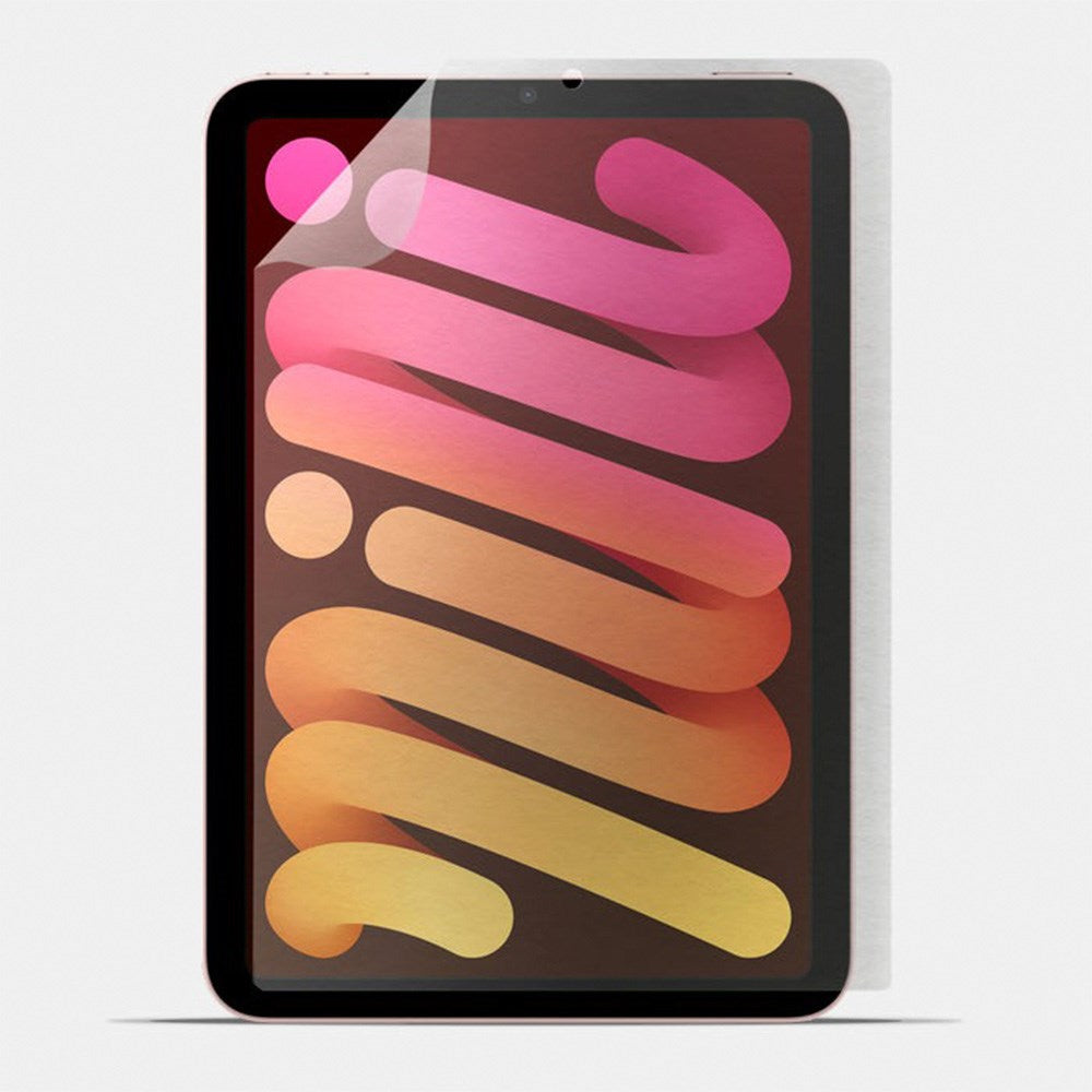 doodroo iPad Mini (2024 / 2021) Paper Feel Beskyttelsesfilm - 2 stk. - Gjennomsiktig