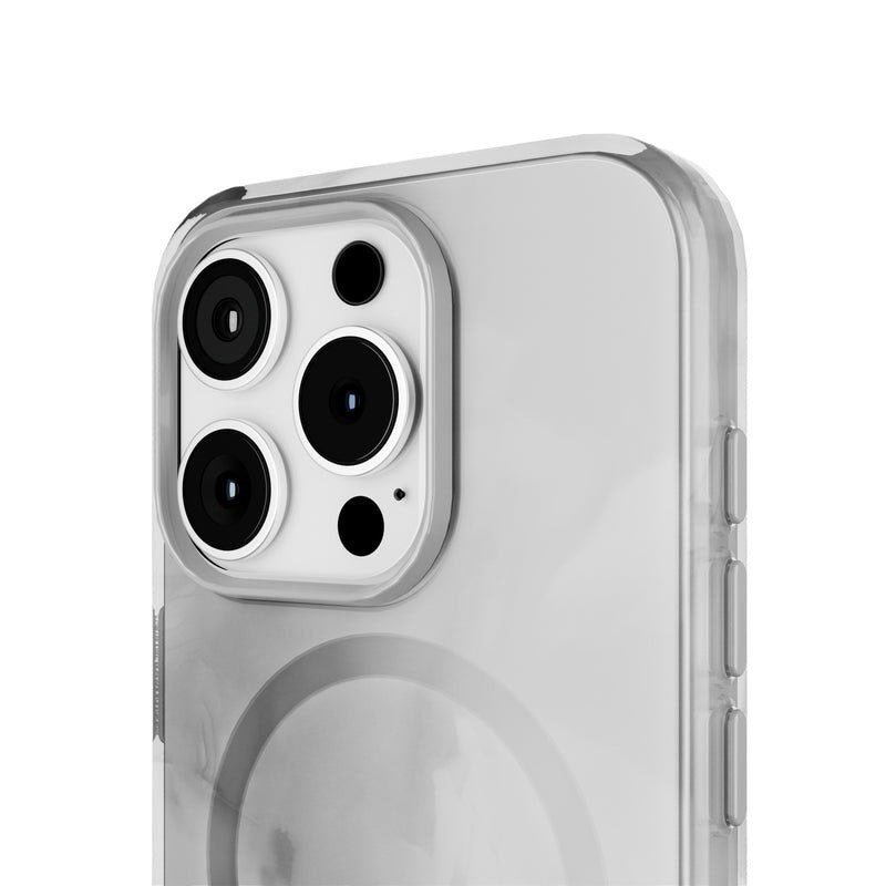 iPhone 15 Pro Puro AQUA Fleksibelt Plast Deksel - MagSafe Kompatibel - Grå