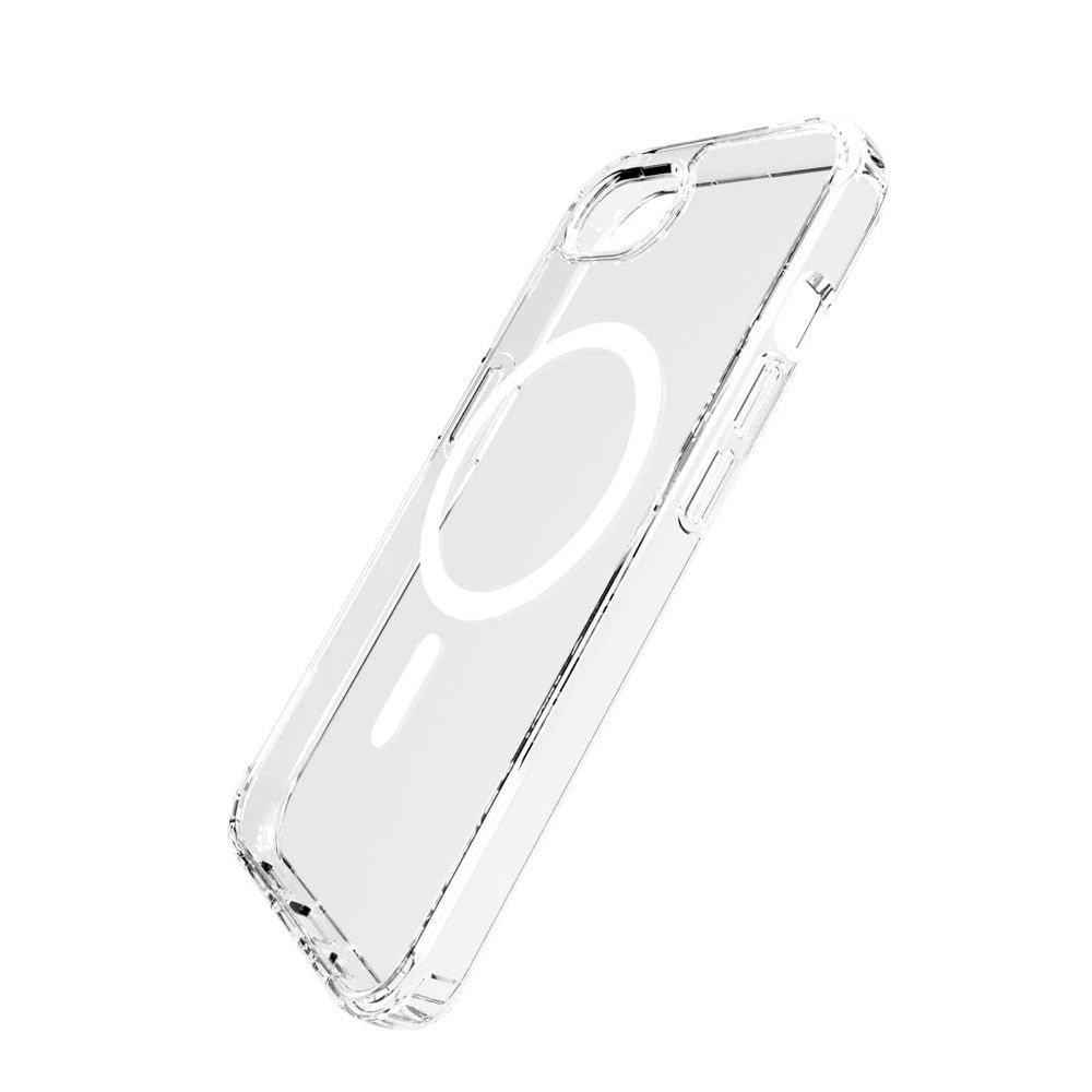 iPhone 17e / 16e PURO LITE MAG Hybrid Deksel - MagSafe Kompatibel - Gjennomsiktig / Hvit
