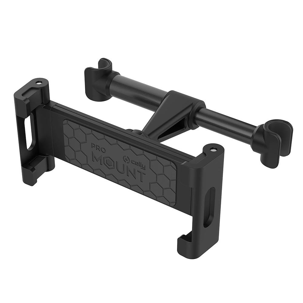 CELLY Tablet Holder for Nakkestøtte – Svart