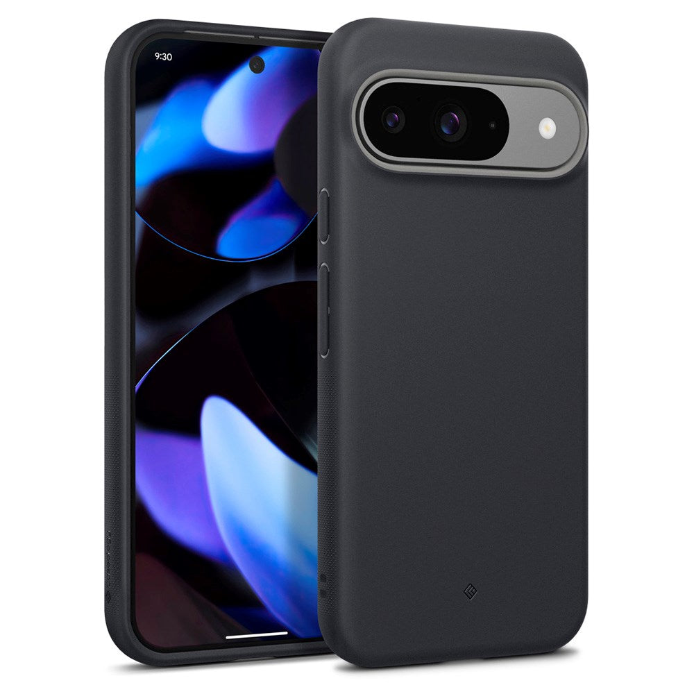 Google Pixel 9 / 9 Pro Spigen Caseology Nano Pop Fleksibel Plast Deksel - Svart / Grå