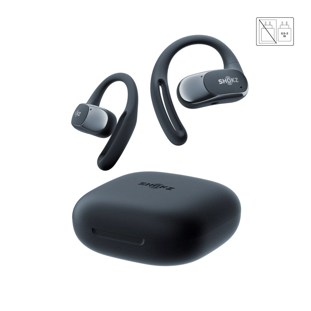 Shokz OpenFit Air True Wireless Hodetelefoner - Svart