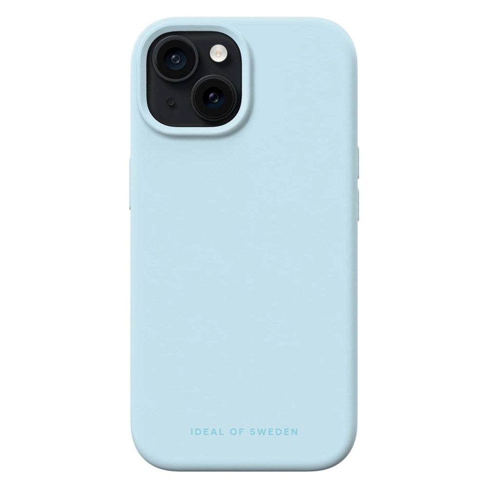 iDeal Of Sweden iPhone 16e / 15 / 14 / 13 Silicone Deksel - Light Blue