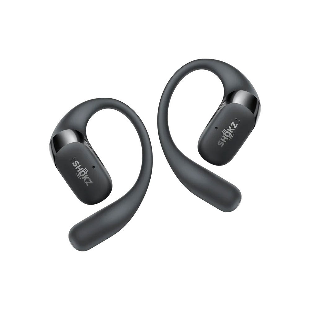 Shokz OpenFit 2+ True Wireless Open-Ear Hodetelefoner - Svart