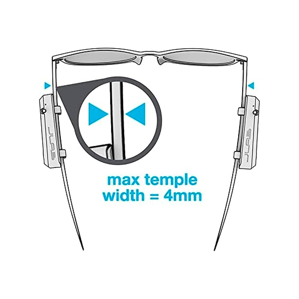 JLab JBuds Frames Wireless Open-Ear Audio Headphones - Svart