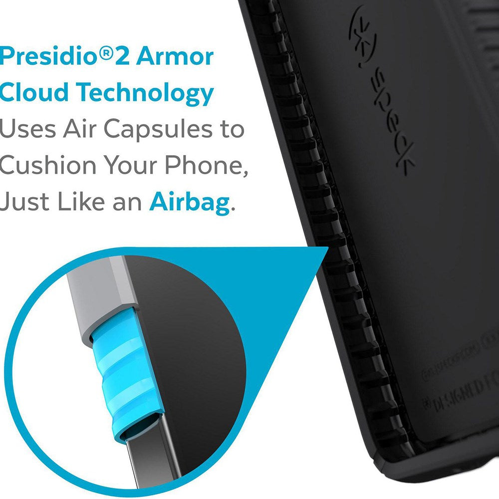 Samsung Galaxy S22+ (Plus) Speck Presidio2 Grip Deksel -Antibakteriell - Sort