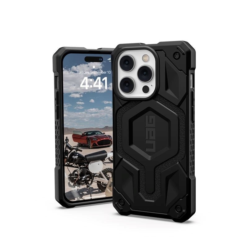 iPhone 14 Pro UAG MONARCH Pro Series Deksel - MagSafe Kompatibel - Black