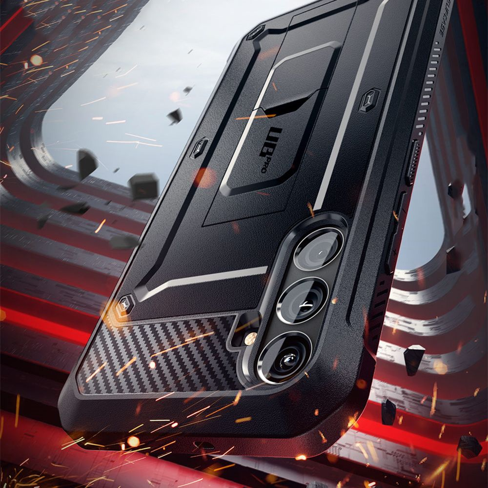 Supcase Unicorn Beetle Pro Samsung Galaxy S24 FE Deksel - Svart