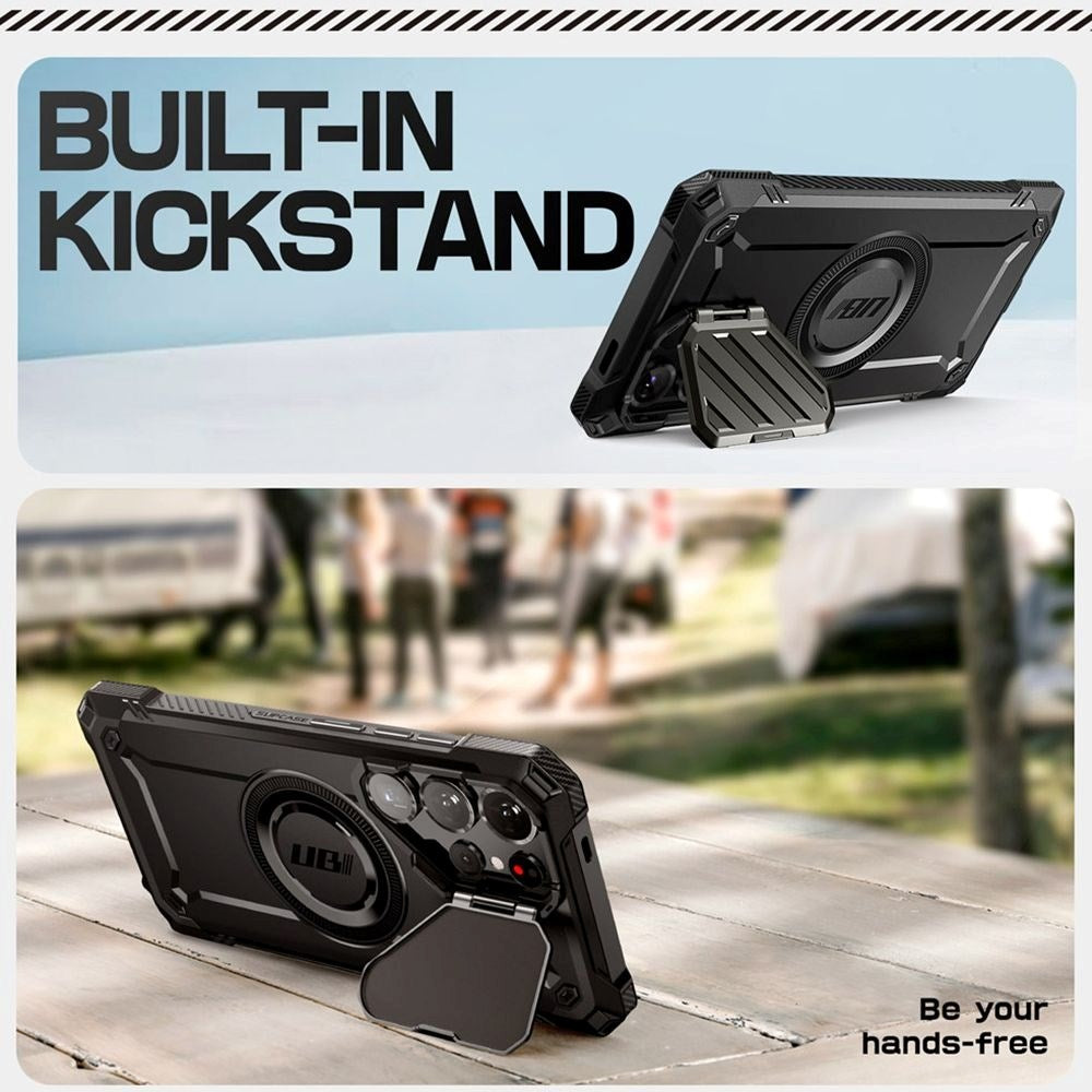 Supcase Unicorn Beetle XT Mag Samsung Galaxy S25 Ultra Deksel - MagSafe Kompatibel - Svart