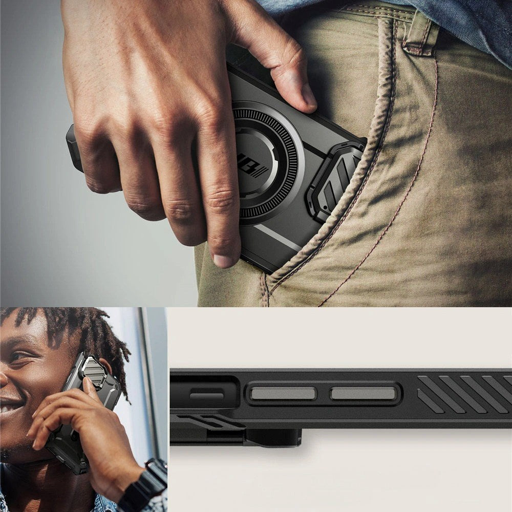 Supcase Unicorn Beetle XT Mag iPhone 16e Deksel - MagSafe Kompatibel - Svart