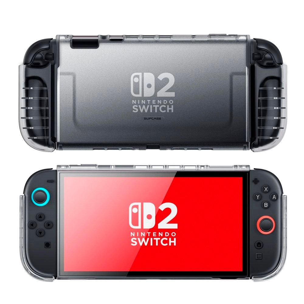 Nintendo Switch 2 SUPCASE Plast Deksel – Gjennomsiktig
