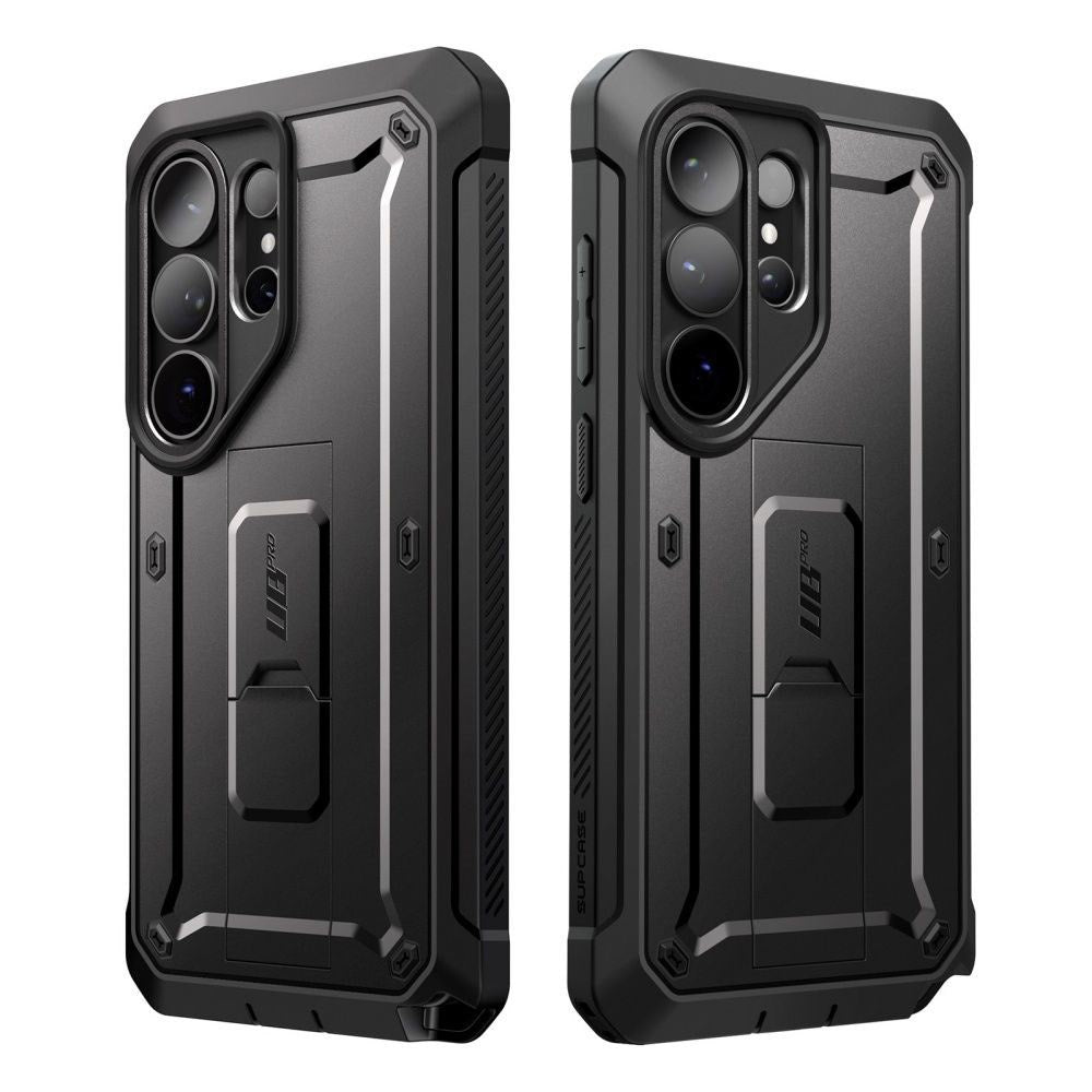Samsung Galaxy S26 Ultra SUPCASE Unicorn Beetle Pro Deksel m. 2x Herdet Skjermbeskyttelsesglass – Svart