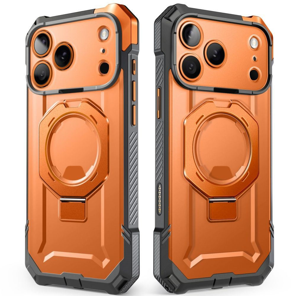 iPhone 18 Pro / 17 Pro Supcase UB Grip Mag Deksel - MagSafe Kompatibel - Oransje