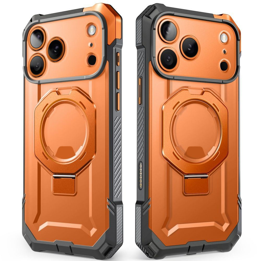 iPhone 18 Pro Max / 17 Pro Max Supcase UB Grip Mag Deksel - MagSafe Kompatibel - Oransje