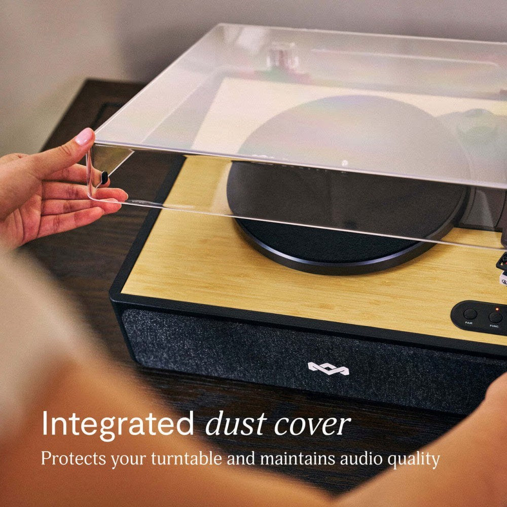 House of Marley Rise Up Platespiller - Svart / Lys Bambus