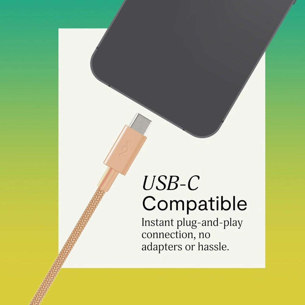 House of Marley Smile Jamaica USB-C In-Ear Hodetelefoner - Kopper