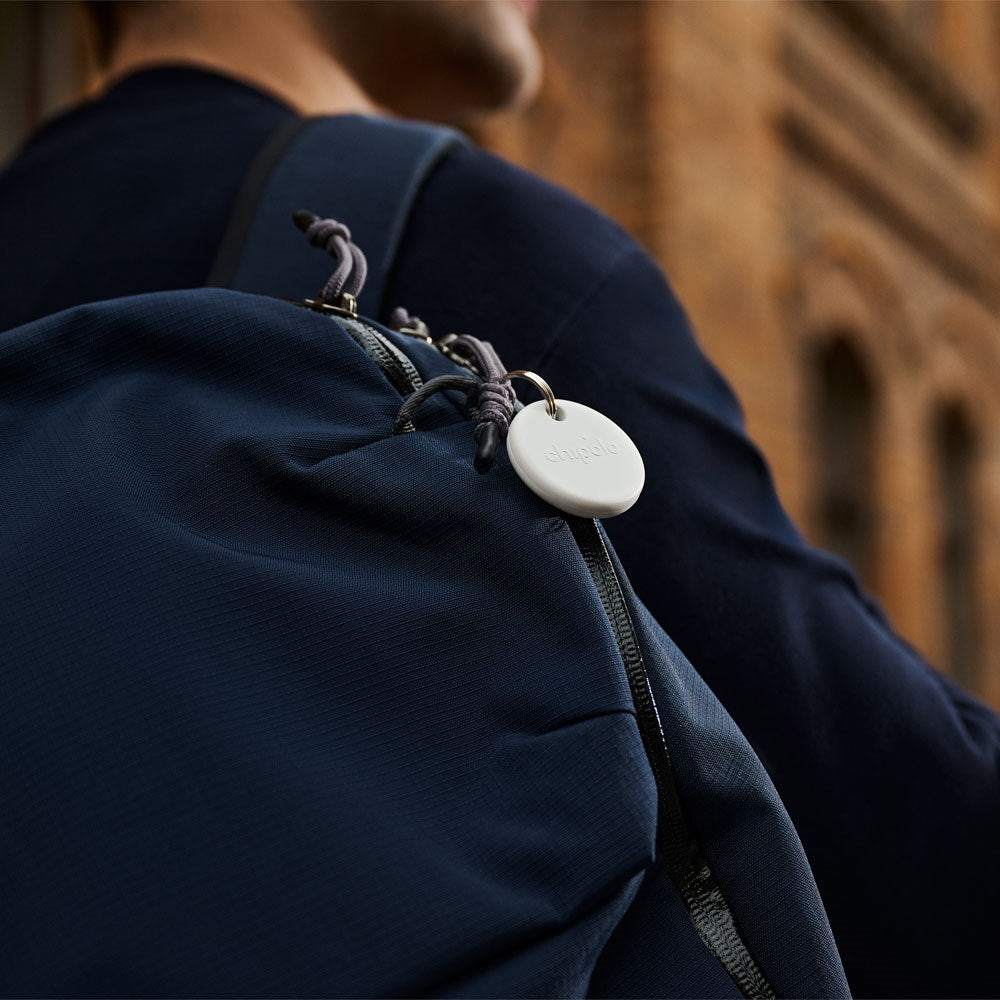 Chipolo POP Bluetooth GPS Tracker - Kompatibel med Apple Find My & Google's Find My Device - Hvit