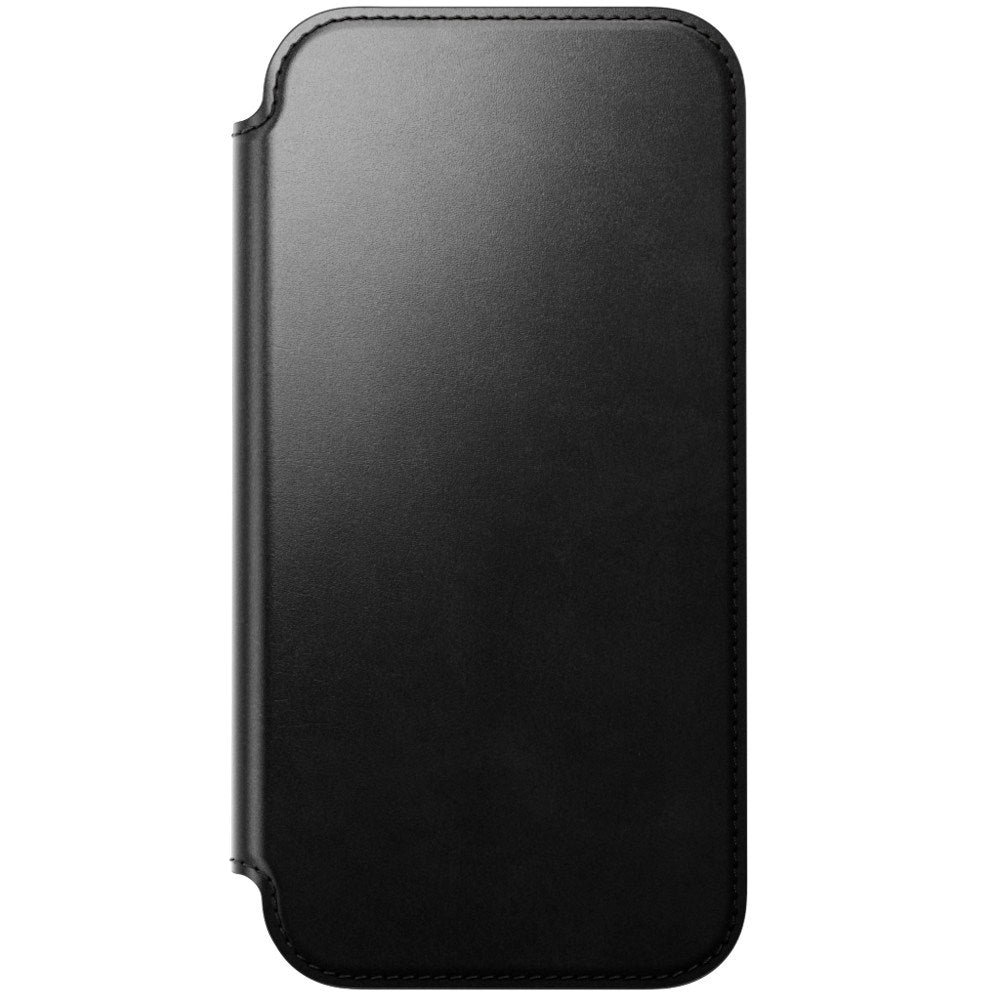 iPhone 18 Pro Max Nomad Modern Horween Leather Folio Case - MagSafe Kompatibel - Black