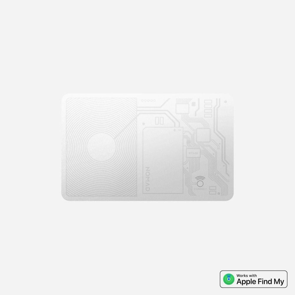 Nomad GPS Tracking Card - Apple Find My Kompatibel - Hvit