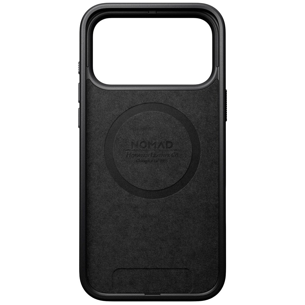Nomad iPhone 17 Pro Max Modern Horween Leather Case - MagSafe Kompatibel - Black