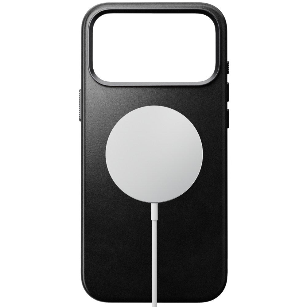 iPhone 18 Pro Max Nomad Traditional Horween Leather Case - MagSafe Kompatibel - Black
