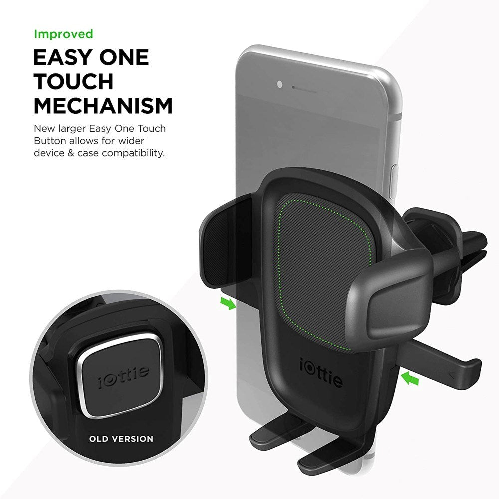 iOttie Easy-One-Touch 5 Mobilholder til Luftventilasjon - Svart