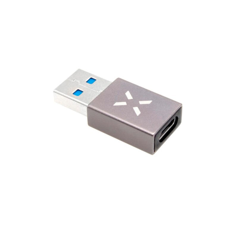 Fixed Link USB-A til USB-C Adapter - Grå