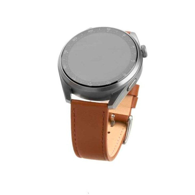 Fixed Universal Smartwatch Ekte Skinn Rem (22mm) - Brun