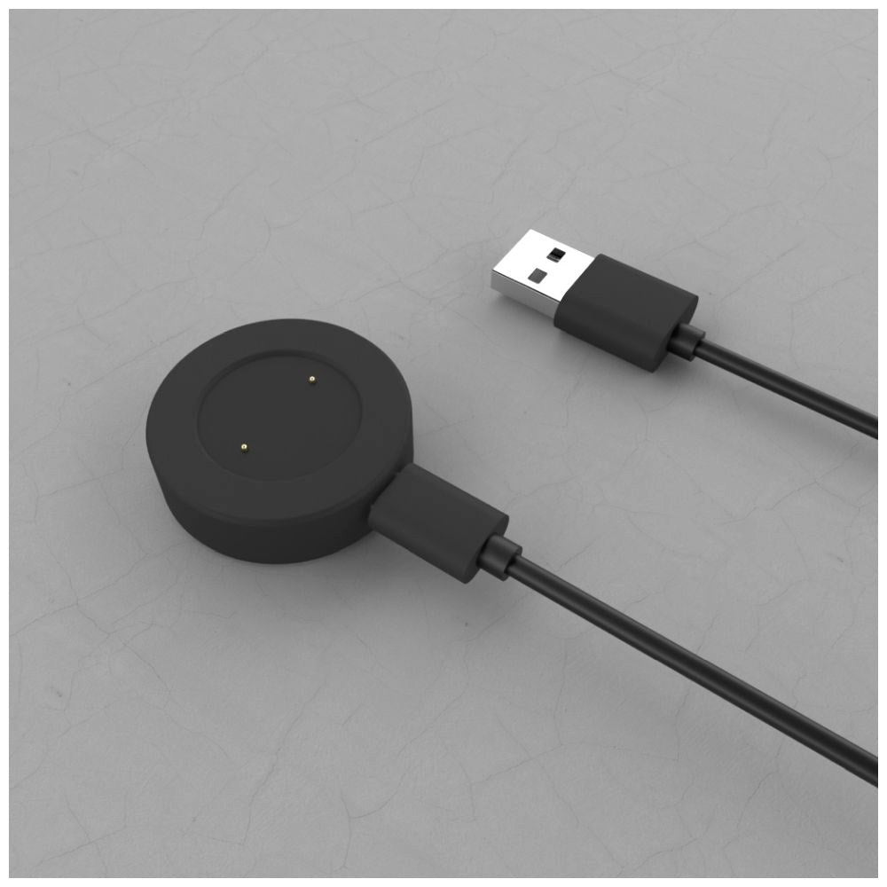 Fixed USB-A Ladekabel for Huawei Watch - Svart