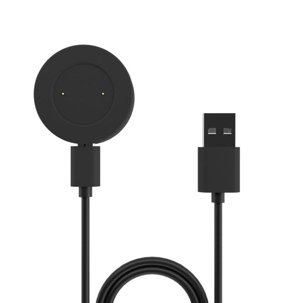 Fixed USB-A Ladekabel for Huawei Watch - Svart