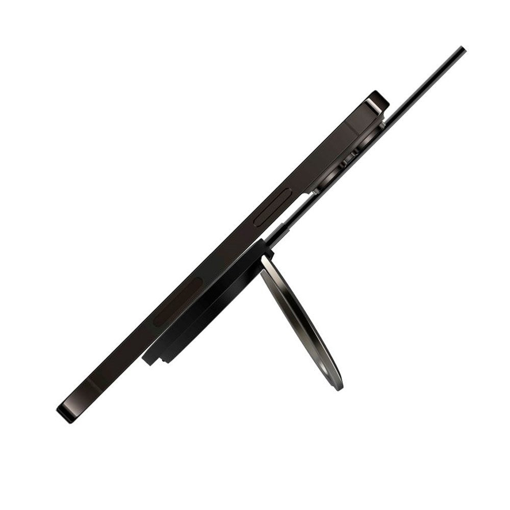 Fixed MagPad Magnetic 15W Trådløs Lader - MagSafe-Kompatibel - Svart