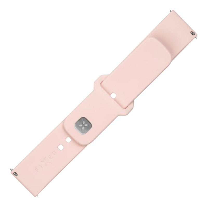 Fixed Universal Smartwatch Sporty Silikon Rem (22mm) - Rosa