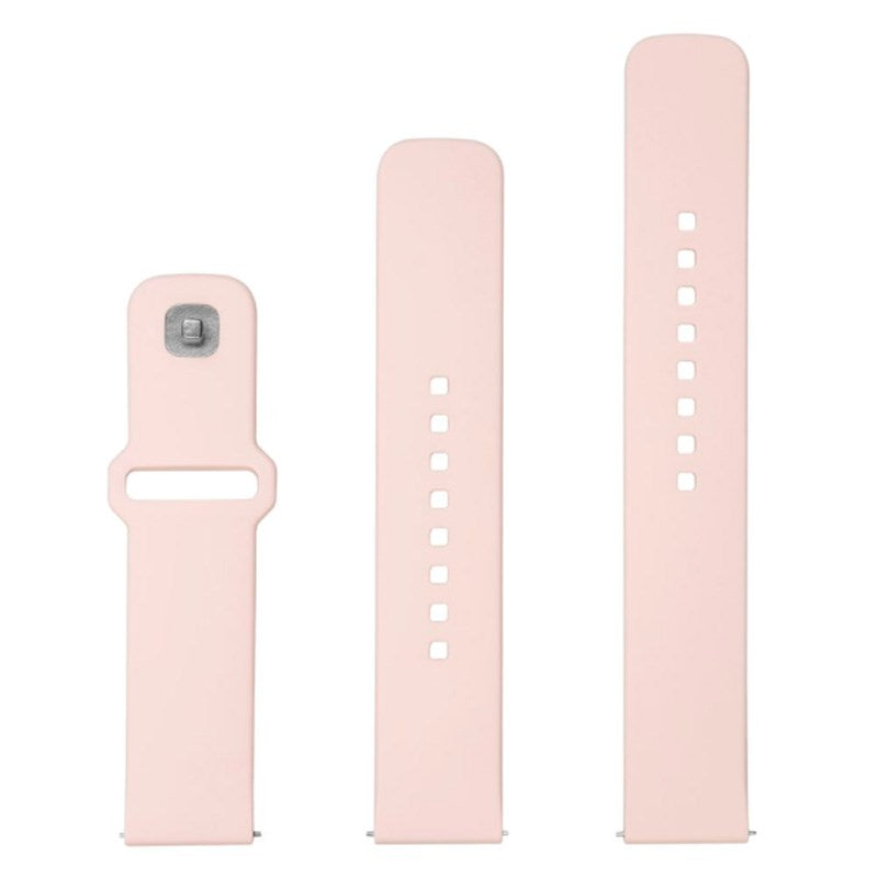 Fixed Universal Smartwatch Sporty Silikon Rem (22mm) - Rosa